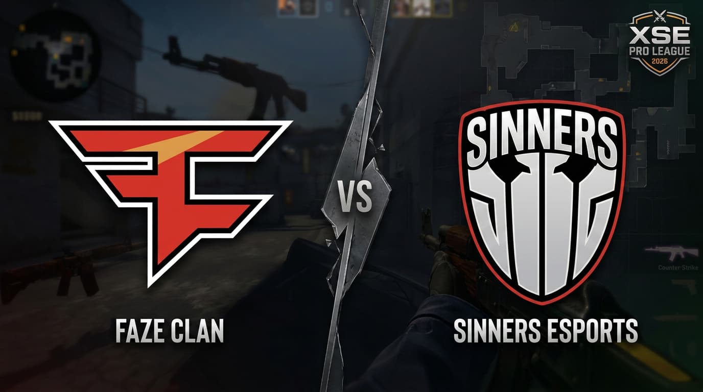 FaZe vs SINNERS Prediction XSE Pro League 2026